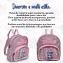 Imagem de Mochila Infantil De Costas Stitch Feminina Tam P Cor Rosa