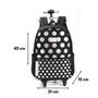 Imagem de Mochila Infantil De Rodinhas Com Lancheira e Estojo Up4you Bolinhas MC46702UP