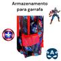 Imagem de Mochila Infantil do Capitão America Escolar De Costas Vingadores Menino