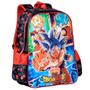 Imagem de Mochila Infantil Dragon Ball Escolar Costas Tamanho Grande Reforçada