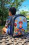 Imagem de Mochila Infantil Escolar Bolsa Masculina Criança Menino Reforçado + Estojo Grande