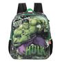 Imagem de Mochila Infantil Escolar Costas Marvel Avengers Hulk Verde