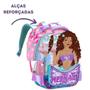 Imagem de Mochila Infantil Escolar da Sereia Morena