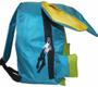 Imagem de Mochila Infantil Escolar De Bichinho Elefante Animais Verde (AK003)