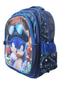 Imagem de Mochila Infantil Escolar De Costas Resistente Reforçada - Sonic