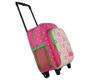 Imagem de Mochila Infantil Escolar Flor Pink Jacki Rodinha