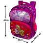 Imagem de Mochila Infantil Escolar Menina Impermeável Bolsa Altura 40cm Grande Confortavel