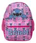 Imagem de Mochila Infantil Escolar Menina Lilo & Stitch Volta As Aulas Rosa