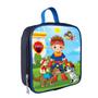 Imagem de Mochila Infantil Escolar Meninos Masculino Criança Bolsa + Estojo Grande + Lancheira Térmica 