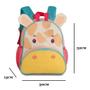 Imagem de Mochila Infantil Escolar Passeio Costas - Girafinha - Clio