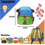 Imagem de Mochila Infantil Escolar Pets Bichinhos Animais