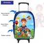 Imagem de Mochila Infantil Escolar Rodinha Masculina + Lancheira Térmica