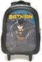 Imagem de Mochila Infantil Escolar Rodinhas Tam G Batman Preto Xeryus