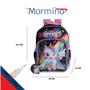 Imagem de Mochila Infantil Escolar Unicórnio Pop Star Com Caderno