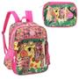 Imagem de Mochila Infantil + Estojo Box Girafa Up4you Luxcel