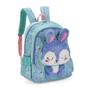 Imagem de Mochila Infantil Feminina Escolar Coelhinho Verde