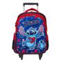 Imagem de Mochila Infantil Feminina Grande Stitch Rodinhas 3D Toys 2U