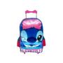 Imagem de Mochila Infantil Feminina Lilo E Stitch Com Rodinhas