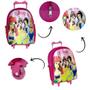 Imagem de Mochila Infantil Feminina Rodinha Princesas Toys 2U