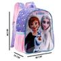 Imagem de Mochila Infantil Frozen Passeio Escolar Costas Disney