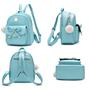 Imagem de Mochila Infantil IHAYNER com Laço e Pérolas - Couro Sintético Roxo