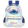 Imagem de Mochila Infantil Juvenil Lilo Stitch Disney de Costa +Estojo