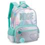 Imagem de Mochila Infantil Juvenil Nice Escolar Costas Tam G Verde