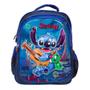 Imagem de Mochila Infantil Masculina Costas 3D Stitch Tam G Toys 2U