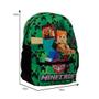 Imagem de Mochila Infantil Masculina Juvenil Minecraft Costa Cor Verde