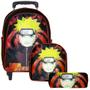 Imagem de Mochila Infantil Masculina Naruto Uzumaki Rodinha Toys 2U