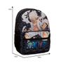 Imagem de Mochila Infantil Masculina One Piece Costas Tam G Preta