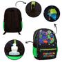 Imagem de Mochila Infantil Masculina Rainbow Friends Costas Cor Preta