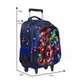 Imagem de Mochila Infantil Masculina Rodinha Vingadores 3D Led Toys 2U