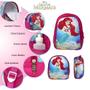 Imagem de Mochila Infantil Menina Ariel Princesa Costas Envio Imediato