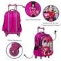 Imagem de Mochila Infantil Menina Rodinha Minnie Mouse 3D Led Toys 2U