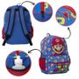 Imagem de Mochila Infantil Menino Super Mario Juvenil Envio Imediato