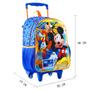 Imagem de Mochila Infantil Mickey Mouse Disney Escolar Tam G Rodinhas