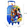 Imagem de Mochila Infantil Mickey Mouse Disney Escolar Tam G Rodinhas