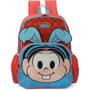 Imagem de Mochila Infantil Mônica Grande Vermelha - 41X30X14CM