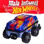 Imagem de Mochila Infantil Race Monster Truck Hot Wheels Escolar 3 Rodinhas Menino - Diplomata