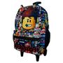 Imagem de Mochila infantil Roblox Robux Games Rodinhas Bolsa escolar juvenil masculina