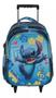 Imagem de Mochila Infantil Rodinha Lilo Stitch Angel Tam G Cor Azul