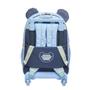 Imagem de Mochila Infantil Rodinhas Escolar Menino Tigor BB Masculino Alças Reforçada Cor Azul Resistente Durável Importada