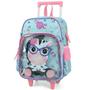 Imagem de Mochila Infantil Rodinhas Up4you Petit Zebra - Azul Claro