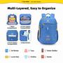 Imagem de Mochila Infantil SKYSPER 12L - Ideal para Viagens e Escola - Azul