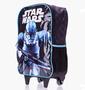 Imagem de Mochila Infantil Star Wars de Rodinhas Azul Luxcel