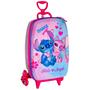 Imagem de Mochila Infantil Stitch Angel Disney Mala Cor Rosa Escolar Para Meninas - Maxtoy Diplomata