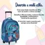 Imagem de Mochila Infantil Stitch Carrinho Menino Menina Alto Relevo