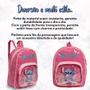 Imagem de Mochila Infantil Stitch Costas Menina Pre Escola Passeio