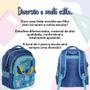 Imagem de Mochila Infantil Stitch Costas Tam G Reforçada Feminina